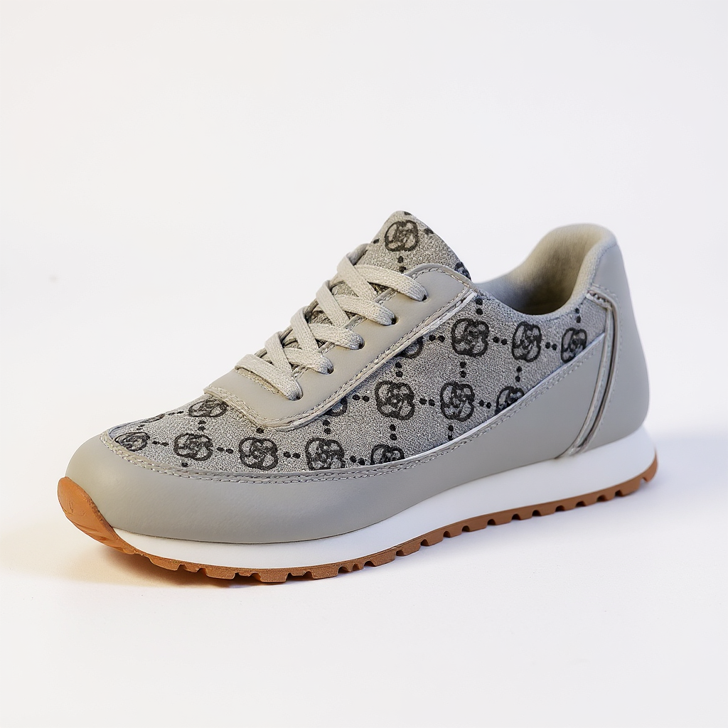 Constantine Women's Floral Lace-Up Sneakers Lightweight Casual Fashion for Walking/Running